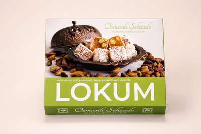 Osmanlı Şehzade - Antep Fıstıklı Çifte Kavrulmuş Lokum 250gr.