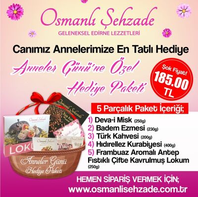 Osmanlı Şehzade - Anneler Günü Paketi