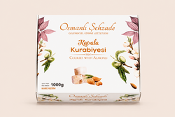 Osmanlı Şehzade - Kavala Kurabiyesi 1000gr (Kare Kesim)
