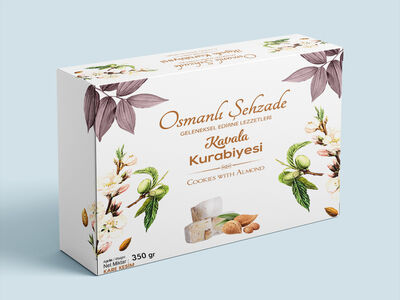Osmanlı Şehzade - Kavala Kurabiyesi 350gr - Kare Kesim